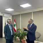 CNRS-L welcomes the Ambassador of the Federative Republic of Brazil to Lebanon