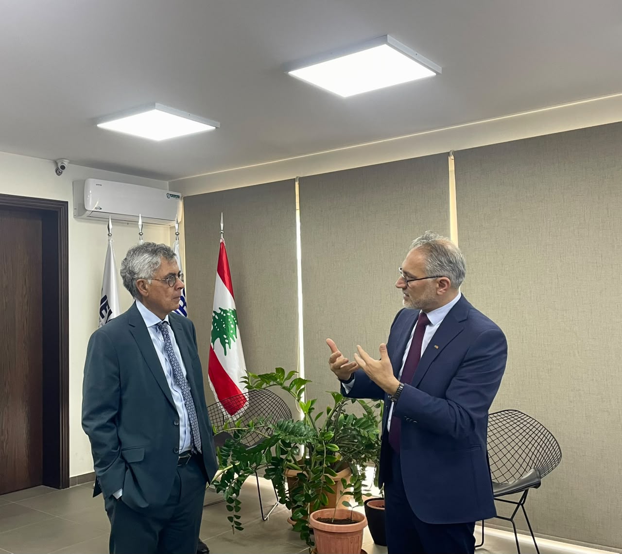 CNRS-L welcomes the Ambassador of the Federative Republic of Brazil to Lebanon