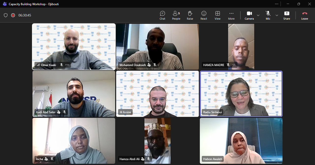 CNRS-L and ESCWA Deliver Regional Capacity-Building Workshops for Djibouti, Jordan, Syria, and Yemen