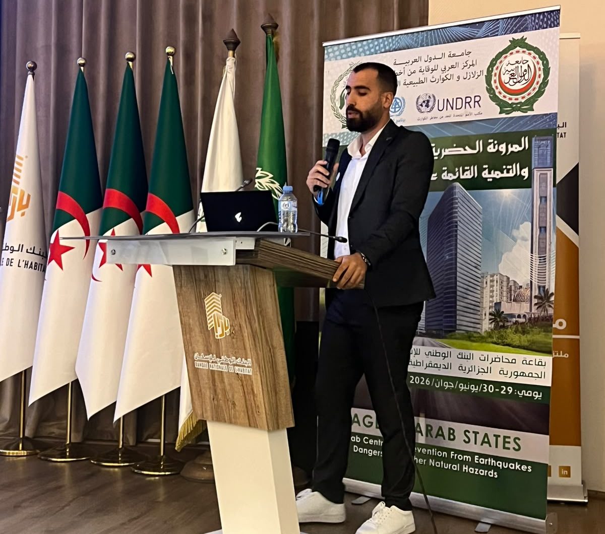Representative from NCNE Participates in the Regional Workshop and Meeting of the Arab Urban Resilience Committee in Algeria