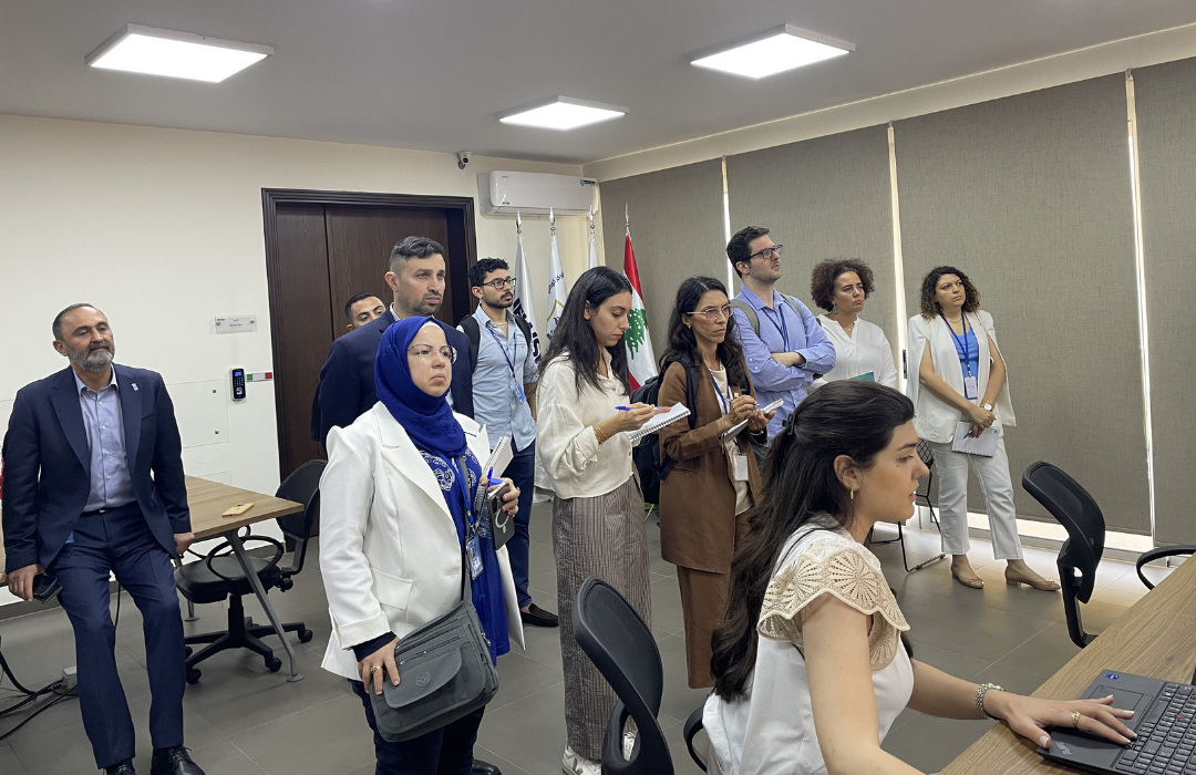 زيارة وفدٍ من برنامج الأمم المتحدة الإنمائي إلى المجلس الوطني للبحوث العلمية