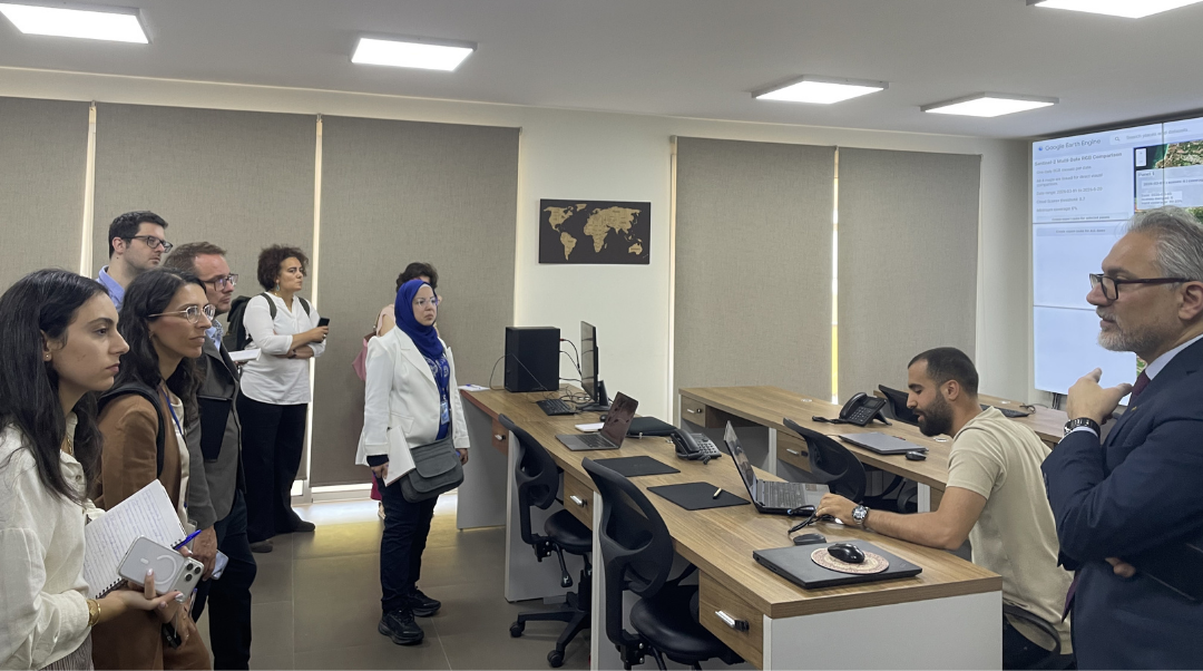 زيارة وفدٍ من برنامج الأمم المتحدة الإنمائي إلى المجلس الوطني للبحوث العلمية