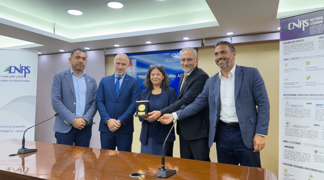 CNRS-L Honors Ms. Blerta Aliko on the Completion of Her Mission in Lebanon
