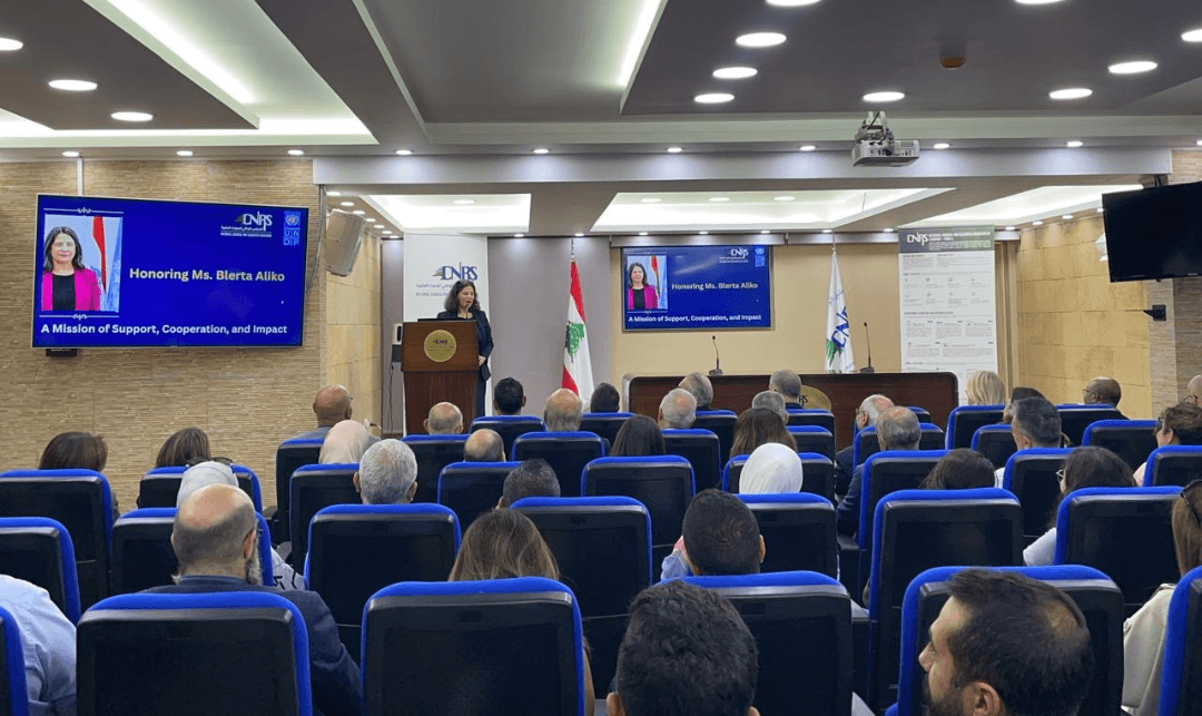 CNRS-L Honors Ms. Blerta Aliko on the Completion of Her Mission in Lebanon