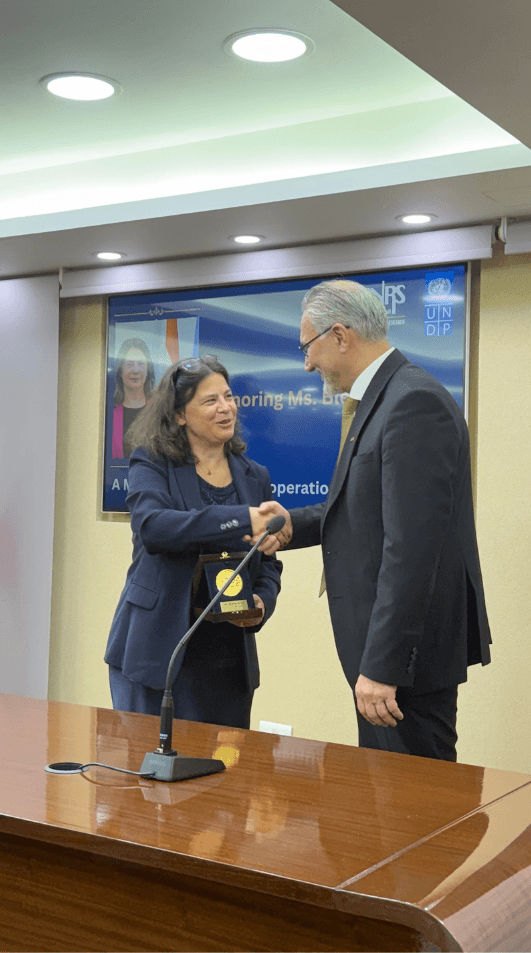 CNRS-L Honors Ms. Blerta Aliko on the Completion of Her Mission in Lebanon