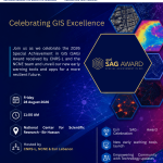 Invitation to Celebrate the 2026 Special Achievement in GIS (SAG) Award
