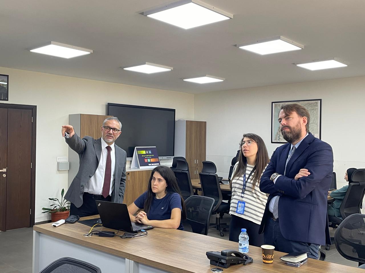 CNRS-L welcomes the Head of Office of IOM in Lebanon