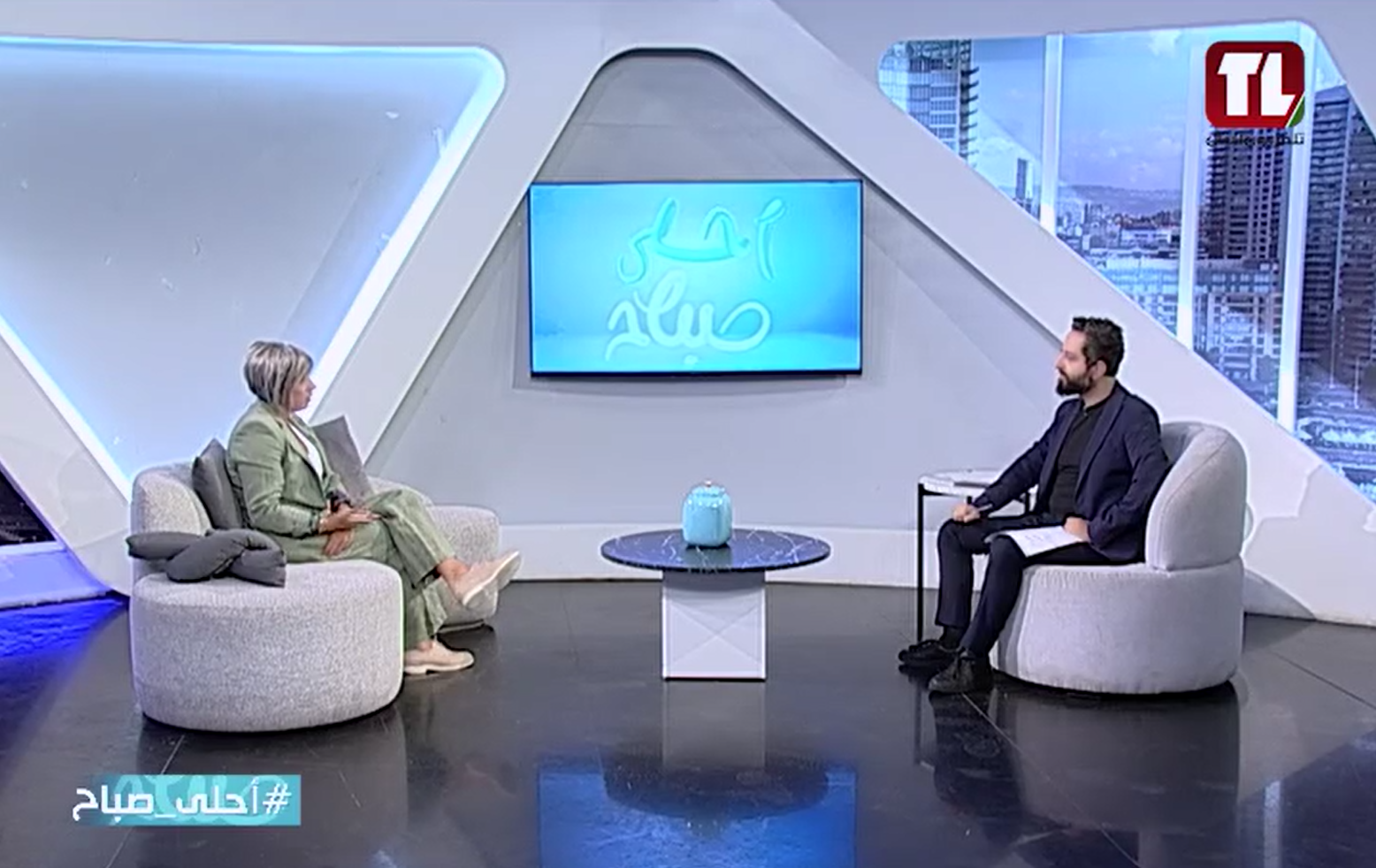 مقابلة على تلفزيون لبنان حول أعمال المركز ودوره في رصد المخاطر والإنذار المبكر